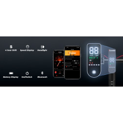 ISCOOTER i10 - Trottinette électrique 650W 48V 15AH