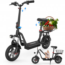 ISCOOTER i12 - Trottinette électrique 500W 36V 7.5AH