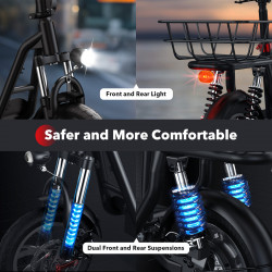 ISCOOTER i12 - Trottinette électrique 500W 36V 7.5AH