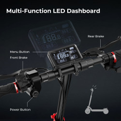 ISCOOTER iX4 - Trottinette électrique 800W 48V 15AH