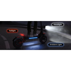 ISCOOTER iX5 S - Trottinette électrique 1000W 48V 15AH