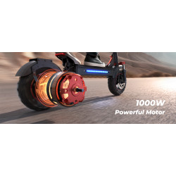 ISCOOTER iX5 S - Trottinette électrique 1000W 48V 15AH