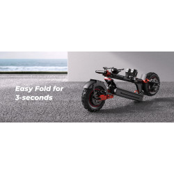 ISCOOTER iX5 S - Trottinette électrique 1000W 48V 15AH