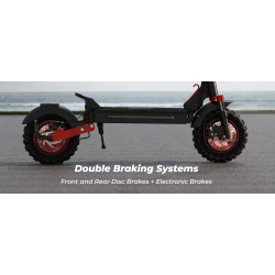 ISCOOTER iX5 S - Trottinette électrique 1000W 48V 15AH