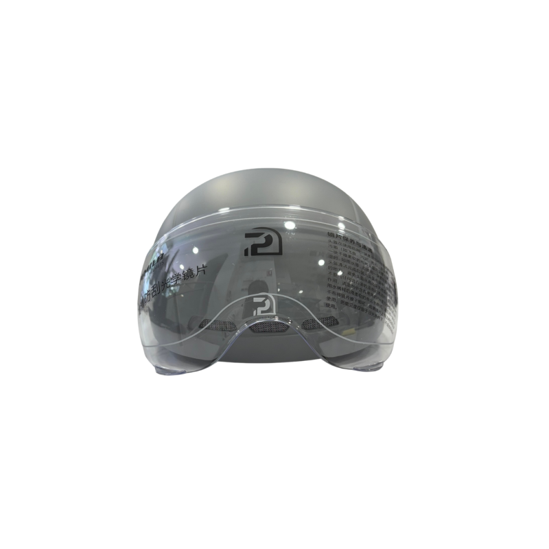 Casque Pemila vélo/trottinette avec visière et protection d'oreille