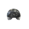 Casque Pemila vélo/trottinette avec visière et protection d'oreille