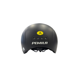 Casque Pemila vélo/trottinette avec visière et protection d'oreille