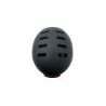 Casque vélo/skate/trottinette feu avant et arrière Noir