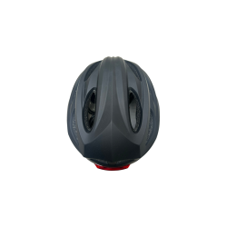 Casque vélo/skate feu avant et arrière Noir