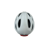 Casque vélo/skate feu avant et arrière Blanc