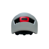 Casque vélo/skate feu arrière Gris