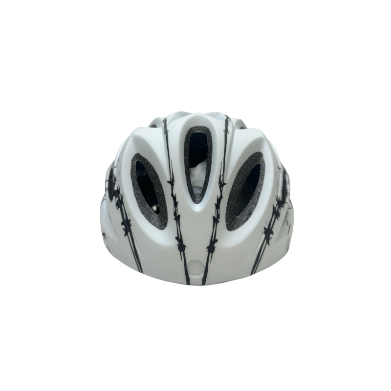 Casque vélo/skate Blanc marbre