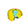 Casque West Biking enfant vélo/skate/trottinette jaune