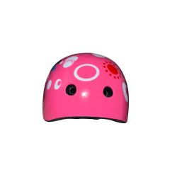 Casque West Biking enfant vélo/skate/trottinette rose
