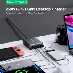 Station de Chargement multiprise Blitzwolf® BW-S26