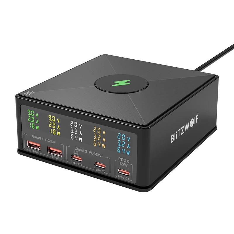 Chargeur de bureau multiprise BlitzWolf® 868H