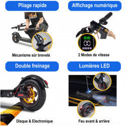 Location trottinette électrique 2 Heures AOVO-PRO/XIAOMI ES1/E9B