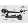 EBMG City-Rider M4 PRO - Trottinette électrique 800W 48V 16AH