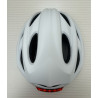 Casque vélo/skate feu avant et arrière Blanc