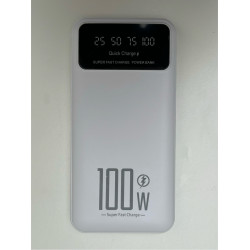 Power bank  100W Noir/Blanc/Rose/Violet