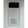 Power bank  100W Noir/Blanc/Rose/Violet