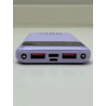 Power bank  100W Noir/Blanc/Rose/Violet