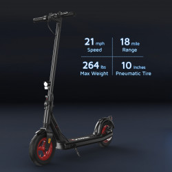 ISCOOTER i9 S - Trottinette électrique 500W 36V 10AH