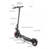 ISCOOTER i9 Pro - Trottinette électrique 350W 36V 7.5AH