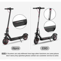 ISCOOTER i9 Pro - Trottinette électrique 350W 36V 7.5AH