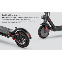 ISCOOTER i9 Pro - Trottinette électrique 350W 36V 7.5AH