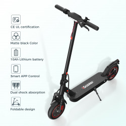 ISCOOTER i9 Max - Trottinette électrique 500W 36V 10.5AH