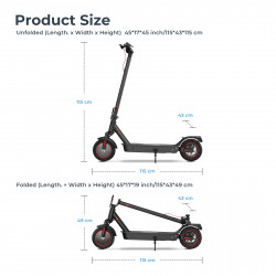 Trottinette électrique iScooter i9Max